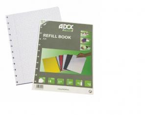 Produse din hartie - Rezerva caiet A4, 72 file - 90g/mp, AURORA Adoc - dictando
