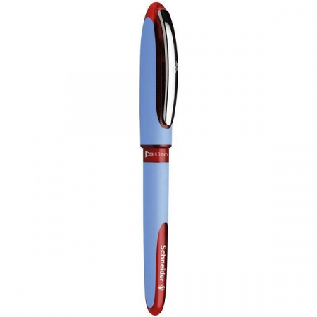Rollere - Roller cu cerneala SCHNEIDER One Hybrid N, needle point 0.3mm - scriere rosie