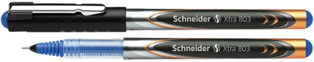 Rollere - Roller cu cerneala SCHNEIDER Xtra 803, needle point 0.3mm - scriere albastra