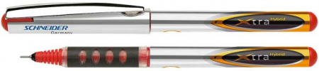 Rollere - Roller cu cerneala SCHNEIDER Xtra Hybrid, needle point 0.3mm - scriere rosie