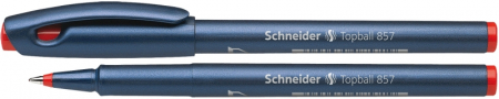Rollere - Roller SCHNEIDER Topball 857, varf cu bila 0.6mm - scriere rosie