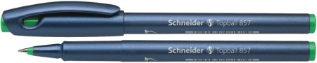 Rollere - Roller SCHNEIDER Topball 857, varf cu bila 0.6mm - scriere verde