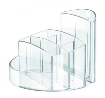 Suporturi articole de scris - Suport pentru articole de birou, HAN Rondo - transparent cristal