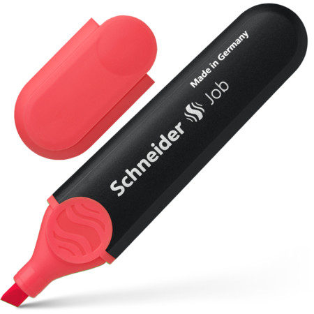 Textmarkere - Textmarker SCHNEIDER Job, varf tesit 1+5mm - rosu