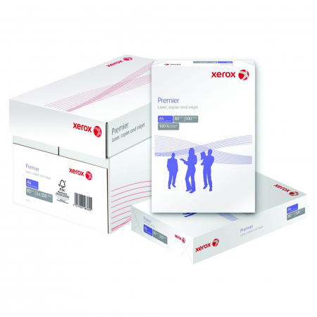 Hartie pentru copiator si imprimanta - Hartie XEROX Premier, A4, alba, 80g/mp, 500 coli/top, clasa A