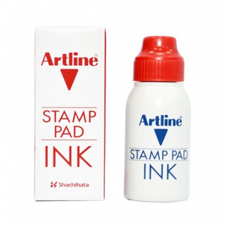 Tus, tusiere - Tus ARTLINE, pentru stampile, 50ml - rosu