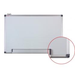 Table magnetice - Tabla alba magnetica cu rama din aluminiu, 120 x 240 cm, Optima