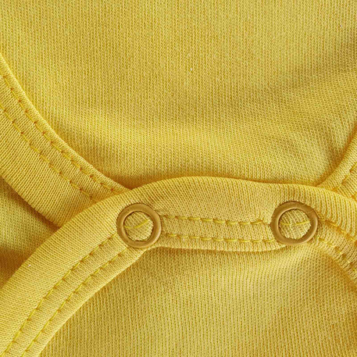 Compleu body bebelusi maneca scurta si pantaloni scurti ochi gaben bumbac 0-12 luni [3]