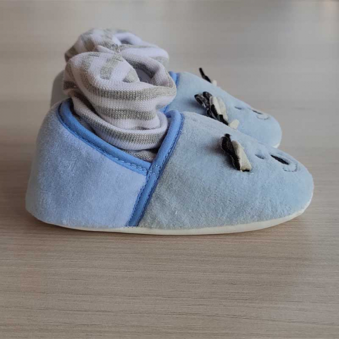 Papucei soricel bleu bebelusi 0-12 luni [1]