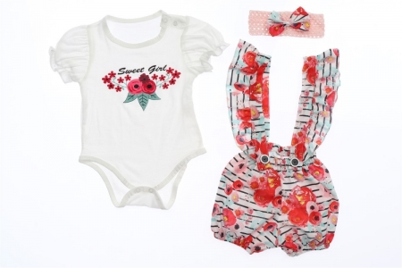 Set Body si Pantalon Sweet Girl bebelusi 6-18 luni [1]