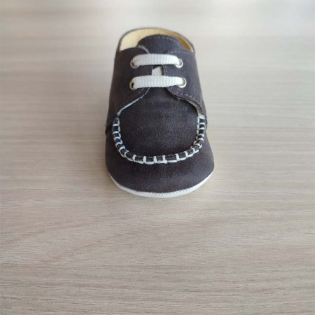 Pantofi eleganti maro bebelusi baiat 0-12 luni [1]