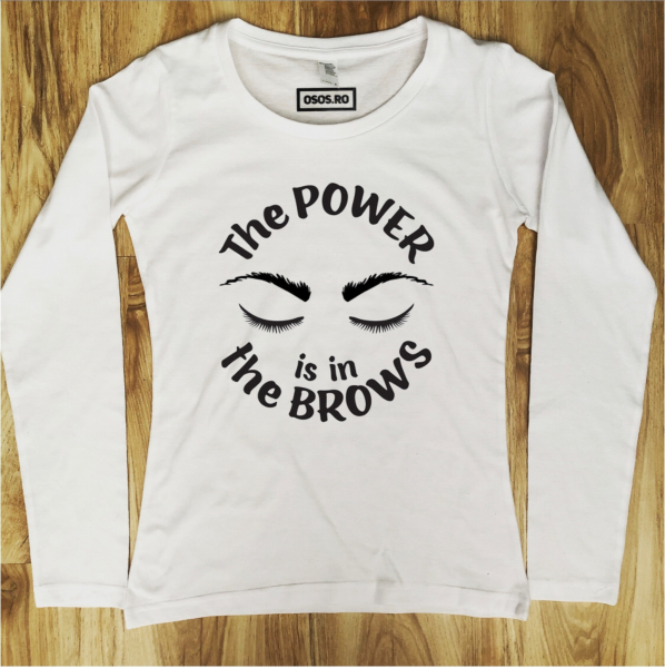 Bluza dama - The power is in the brows [1]