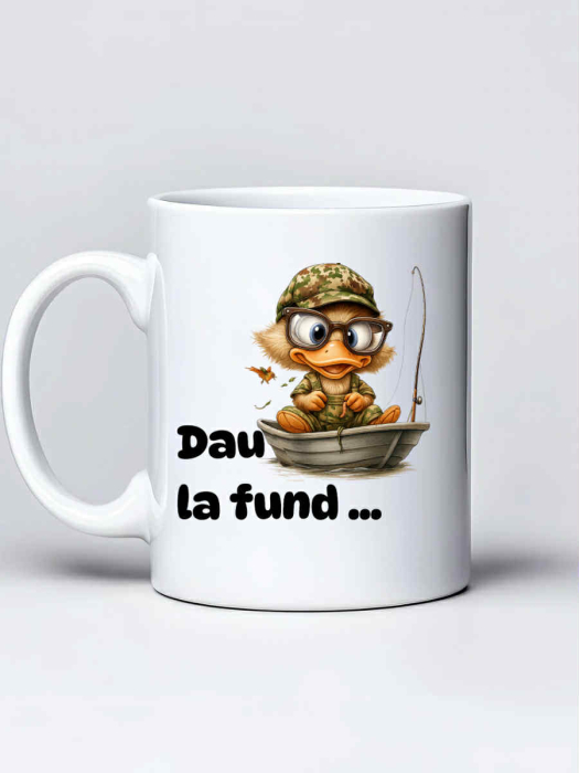 Cana personalizata - Dau la fund cu rama groasa [1]