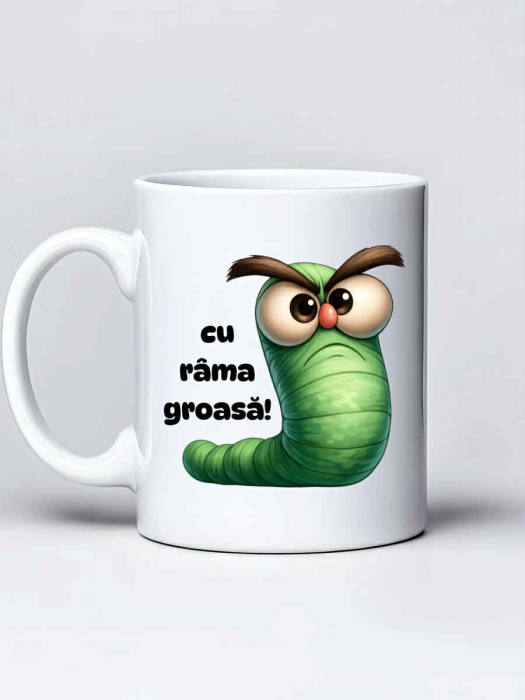 Cana personalizata - Dau la fund cu rama groasa [2]