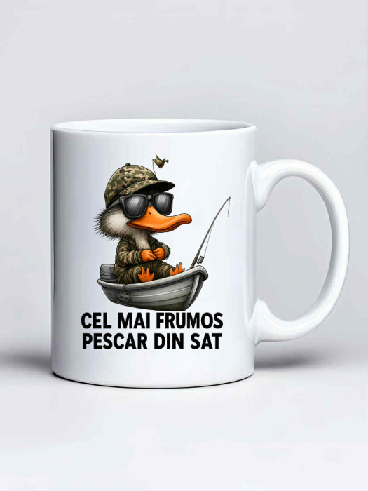 Cana personalizata pescar- Cel mai frumos pescar din sat [1]