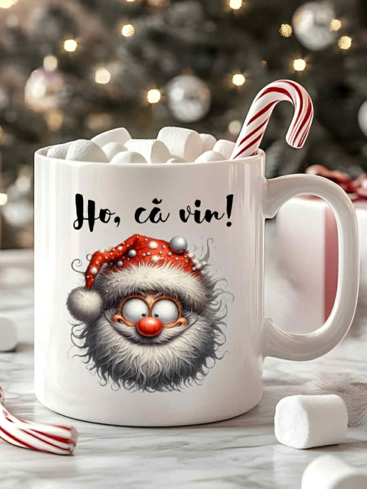 Cana personalizata de Craciun- Ho, ca vin! [1]