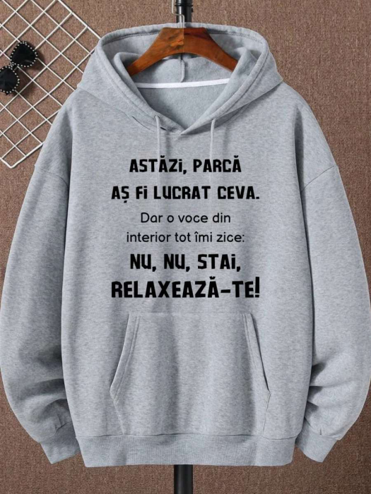 HANORAC PERSONALIZAT DAMA - Astazi, parca as fi lucrat ceva [1]