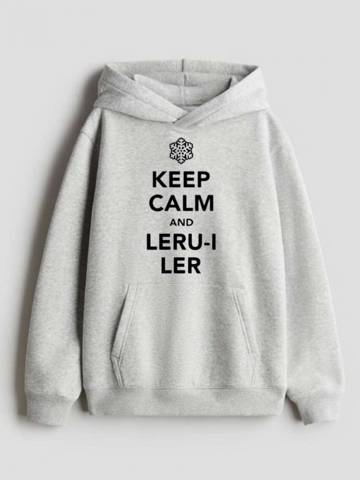 HANORAC PERSONALIZAT DAMA -  Keep calm and leru-i ler [1]