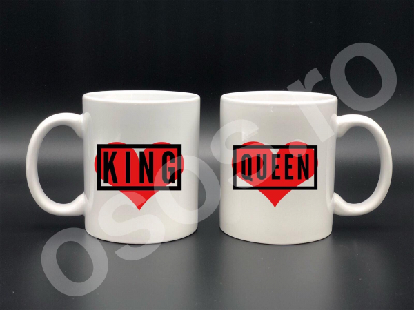 Set căni personalizate - King&Queen [1]