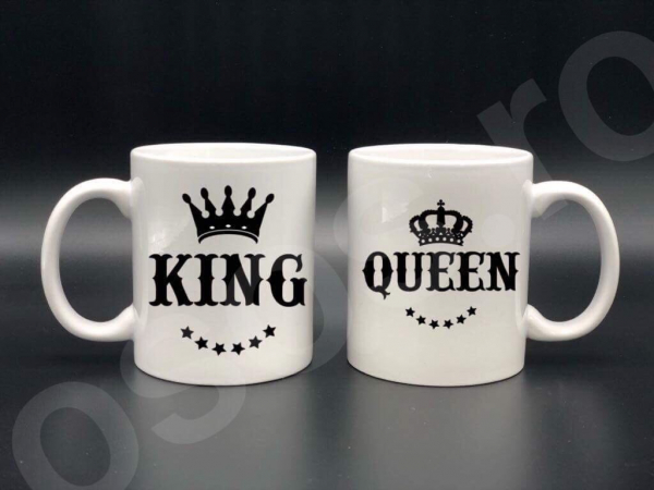 Set căni personalizate - King and Queen [1]