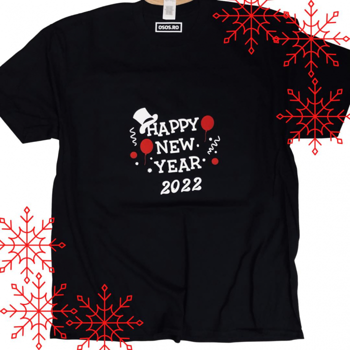 Tricou barbatesc personalizat -  Happy New Year 2022 [1]