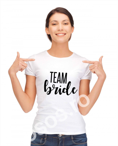 Tricou damă personalizat Team Bride [1]