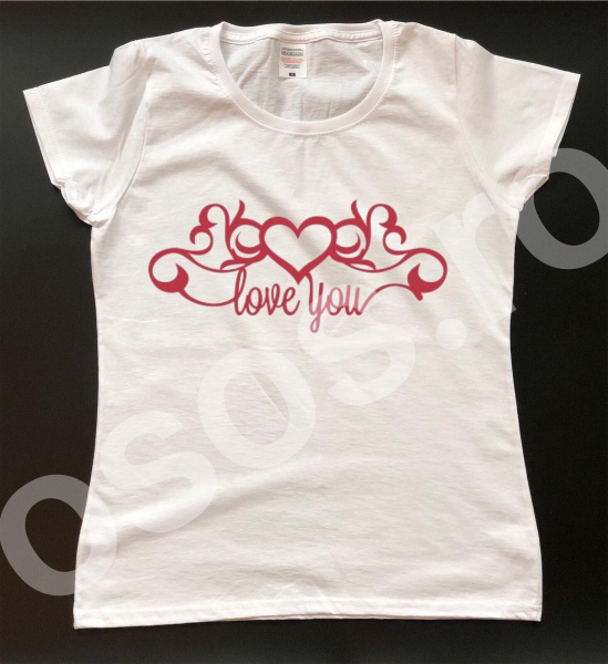 Tricou damă personalizat - Love [1]