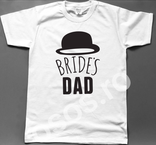 Tricou personalizat bărbătesc - Bride's dad [1]