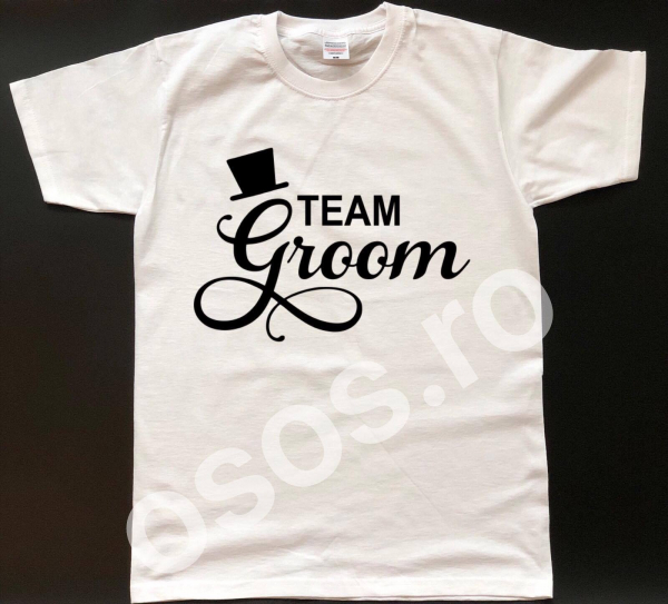 Tricou personalizat bărbătesc Team Groom [1]
