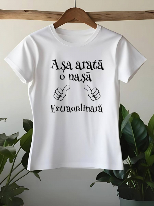 TRICOU PERSONALIZAT DAMA - Asa arata o nasa extraordinara [1]