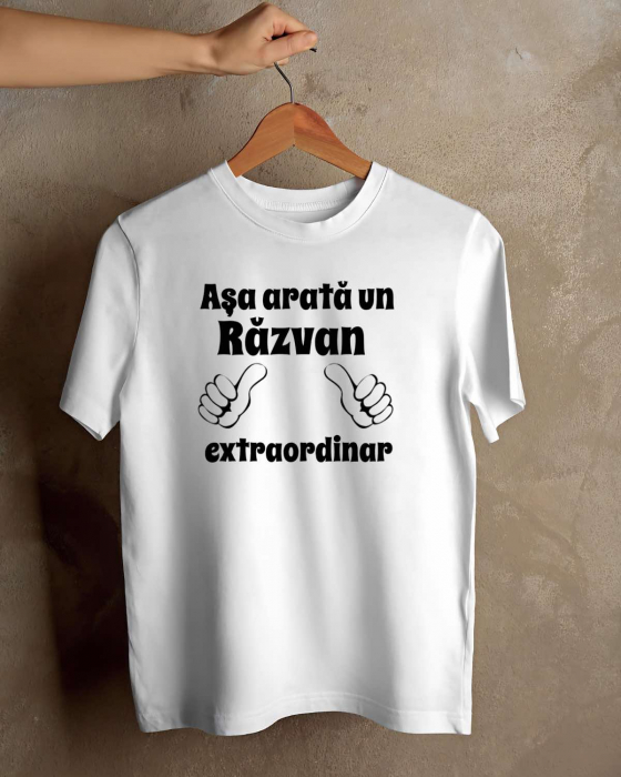 TRICOU PERSONALIZAT PENTRU BARBATI - Asa arata un Razvan extraordianar [1]