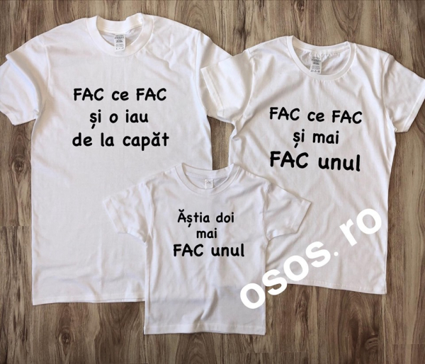 Tricouri Familie - Astia doi mai fac unul [2]