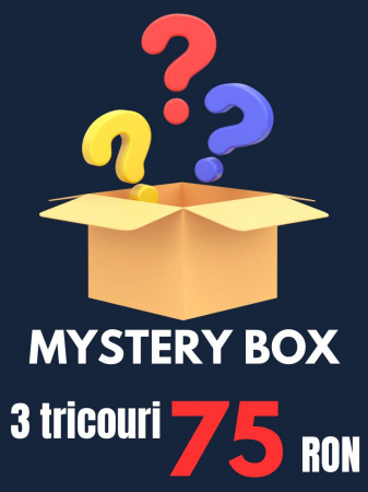 Mystery Box - 3 tricouri pescar marimea L barbatesc