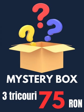 Mystery Box - 3 tricouri amuzante marimea L barbatesc