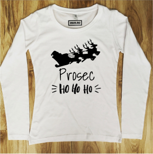 Crăciun - Bluza dama - Prosec Ho Ho Ho