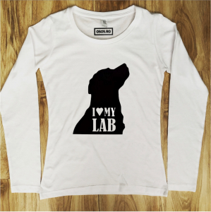 Bluze cu catei - Bluza dama - I love my lab