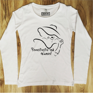 Bluze motivationale - Bluza dama - Povesteste-ma frumos