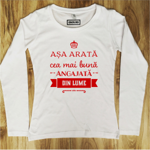 Bluze cu meserii si ocupatii - Bluza dama - Asa arata cea mai buna angajata