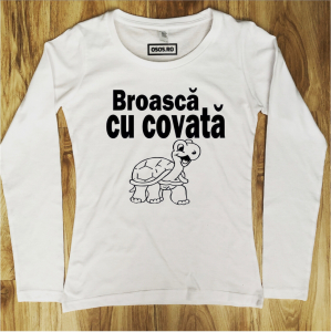Bluze amuzante - Bluza dama - Broasca cu covata