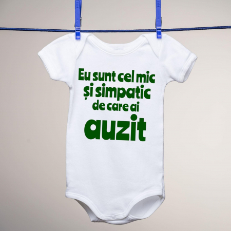 Body-uri personalizate - Body - Eu sunt cel mic şi simpatic de care ai auzit