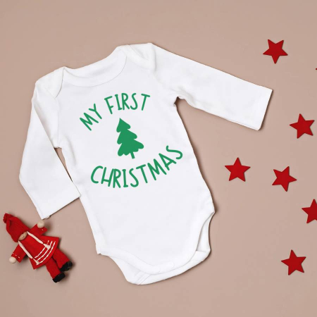 Body-uri personalizate - Body personalizat copii - My First Christmas