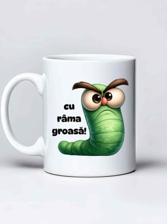 Cana personalizata - Dau la fund cu rama groasa [1]