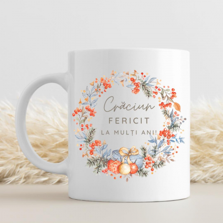 Crăciun - Cana personalizata - Craciun Fericit