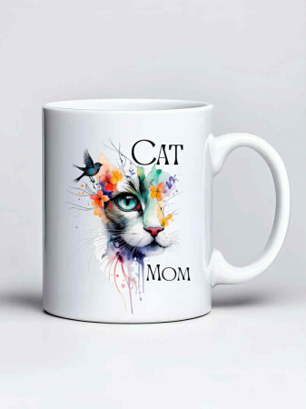Cani cu pisici - Cana personalizata - Cat mom