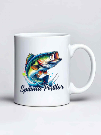 Căni personalizate - Cana personalizata pescar- Spaima pestilor