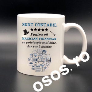 Căni personalizate - Cană personalizată - Pentru Contabil