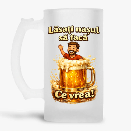 Halbe personalizate - Halba personalizata - Lasati nasul sa faca ce vrea