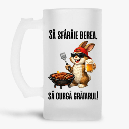 Halbe amuzante - Halba personalizata - Sa sfaraie berea, sa curga gratarul