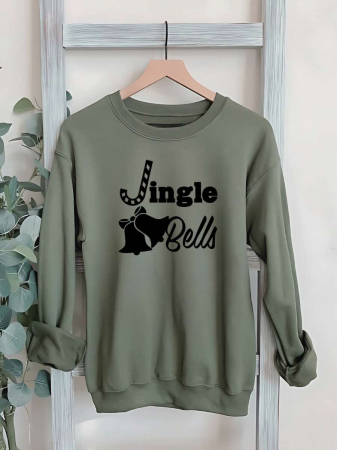 Crăciun - HANORAC FARA GLUGA BARBATESC PERSONALIZAT - Jingle Bells