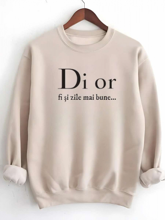 Hanorace fara gluga barbatesti - HANORAC FARA GLUGA BARBATESC PERSONALIZAT - DI OR fi si zile mai bune